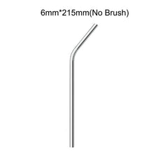 Load image into Gallery viewer, Reusable Metal Drinking Straw (Eco Friendly) - Pack