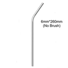 Load image into Gallery viewer, Reusable Metal Drinking Straw (Eco Friendly) - Pack